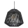 Atmosphera - Pendel JILY 1xE27/40W/230V jute sort