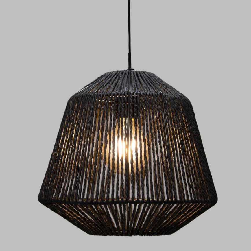 Atmosphera - Pendel JILY 1xE27/40W/230V jute sort