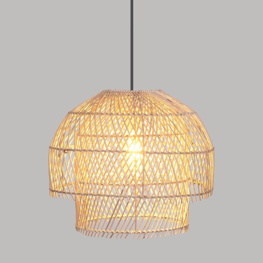 Atmosphera - Pendel KERY 1xE27/40W/230V Rattan