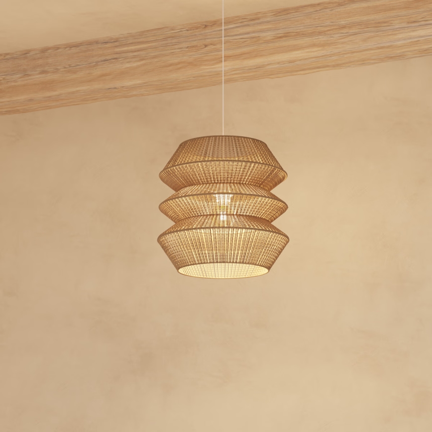 Atmosphera - Pendel LIZA 1xE27/40W/230V jute