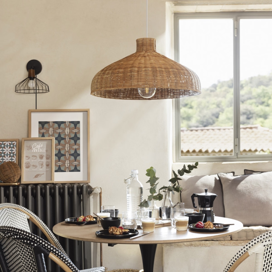 Atmosphera - Pendel ORI 1xE27/40W/230V Rattan
