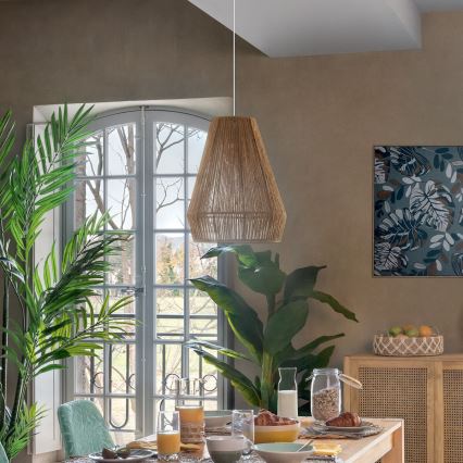 Atmosphera - Pendel PALM 1xE27/40W/230V jute