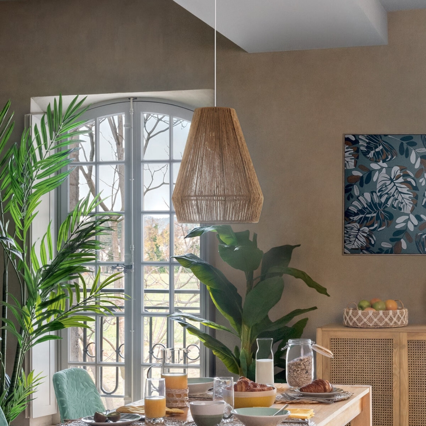 Atmosphera - Pendel PALM 1xE27/40W/230V jute