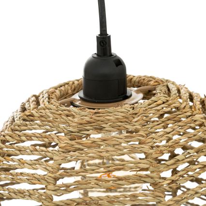 Atmosphera - Pendel RANA 2xE27/40W/230V Rattan