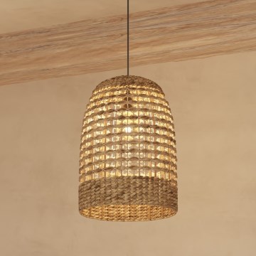 Atmosphera - Pendel SAND 1xE27/40W/230V Rattan/vandhyacint
