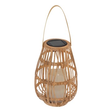 Atmosphera - Soldrevet LED lanterne i papir RANIA LED/1,2V IP44