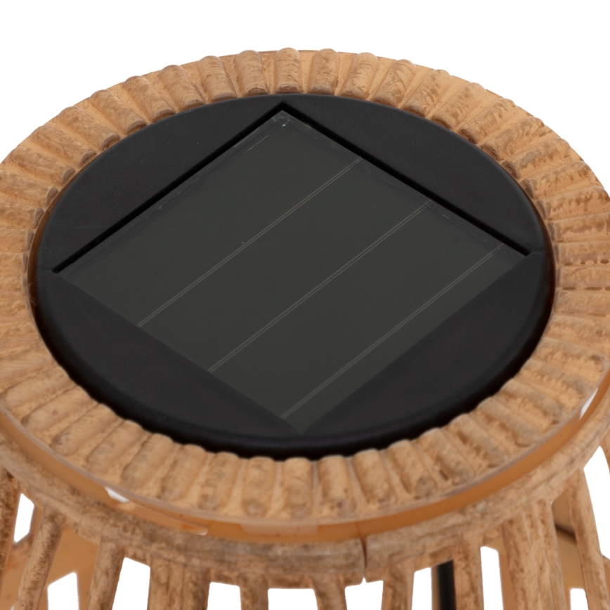 Atmosphera - Soldrevet LED lanterne i papir RANIA LED/1,2V IP44
