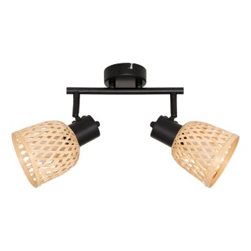 Atmosphera - Spotlampe LIO 2xE27/25W/230V bambus