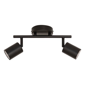 Atmosphera - Spotlampe VICO 2xGU10/25W/230V sort