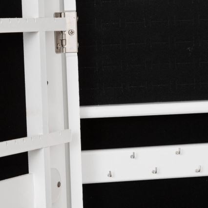 Atmosphera - Stående spejl med smykkeskrin KRISTIN 146,8x37 cm hvid