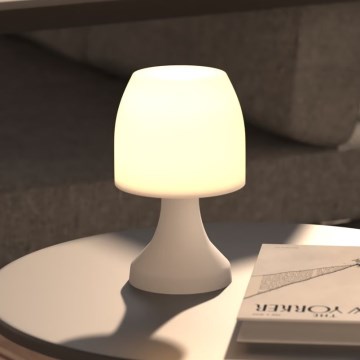 Atmosphera - Udendørs LED bordlampe DOKK LED/3xAAA 19,5 cm IP44