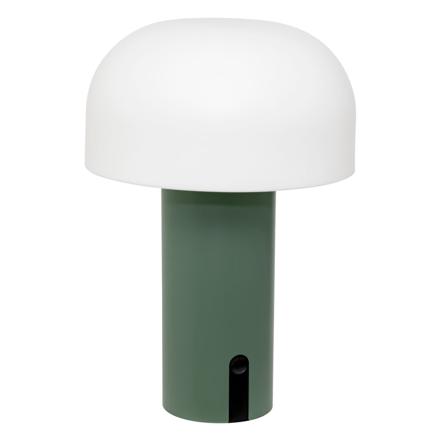 Atmosphera - LED bordlampe m. touch-funktion genopladelig JANY LED/3,7V 22 cm 2200 mAh IP44 grøn