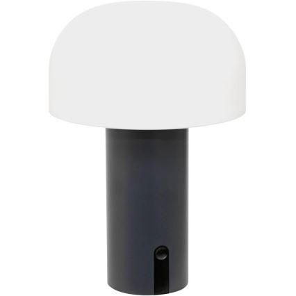 Atmosphera - Udendørs LED bordlampe m. touch-funktion genopladelig JANY LED/3,7V 22 cm 2200 mAh IP44 sort