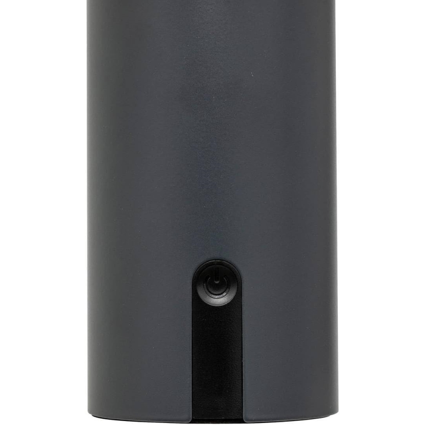 Atmosphera - Udendørs LED bordlampe m. touch-funktion genopladelig JANY LED/3,7V 22 cm 2200 mAh IP44 sort