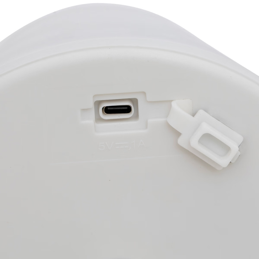 Atmosphera - Udendørs LED bordlampe m. RGBW-farver genopladelig ZACK LED/3,7V 1200 mAh IP44 beige