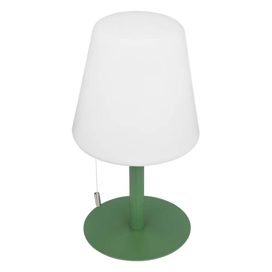 Atmosphera - Udendørs LED bordlampe m. RGBW-farver genopladelig ZACK LED/3,7V 1200 mAh IP44 grøn