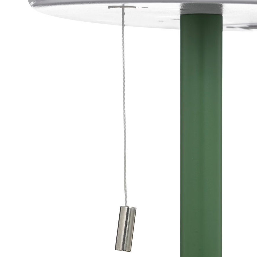 Atmosphera - Udendørs LED bordlampe m. RGBW-farver genopladelig ZACK LED/3,7V 1200 mAh IP44 grøn