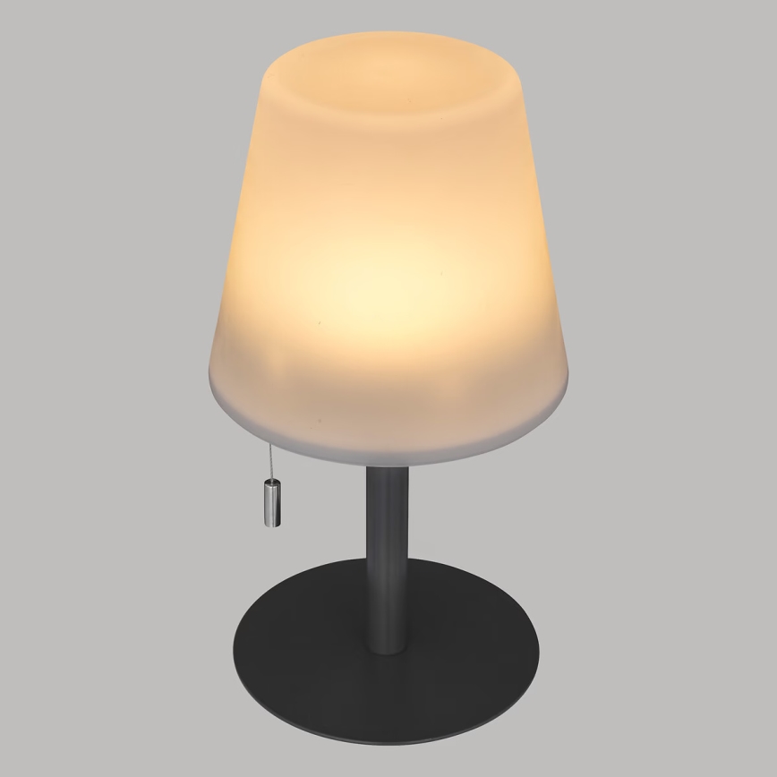 Atmosphera - Udendørs LED bordlampe m. RGBW-farver genopladelig ZACK LED/3,7V 1200 mAh IP44 sort