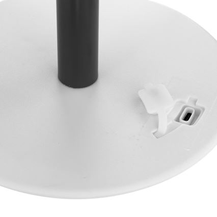 Atmosphera - Udendørs LED bordlampe m. RGBW-farver genopladelig ZACK LED/3,7V 1200 mAh IP44 sort