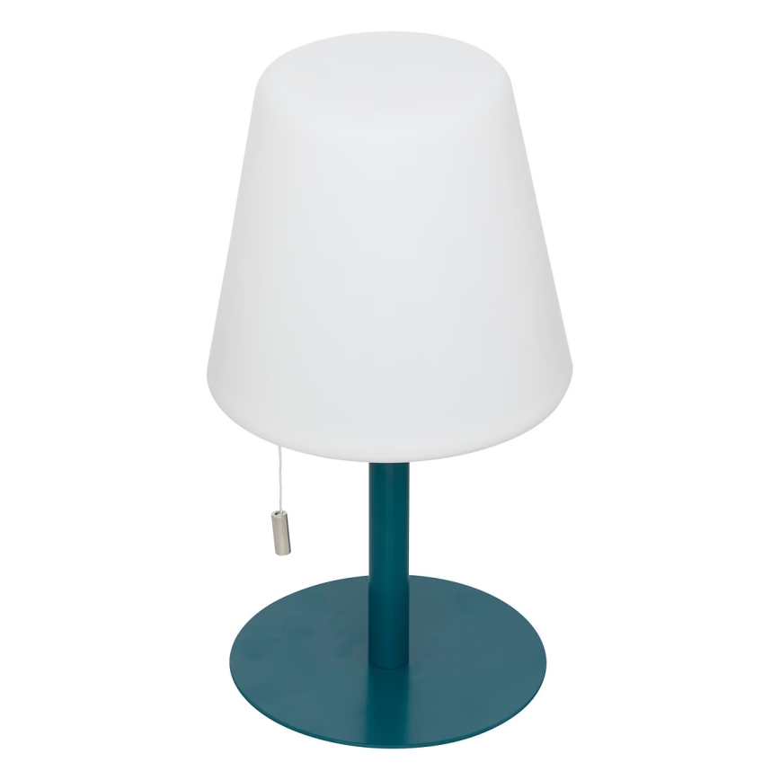 Atmosphera - Udendørs LED bordlampe m. RGBW-farver genopladelig ZACK LED/3,7V 1200 mAh IP44 turkis