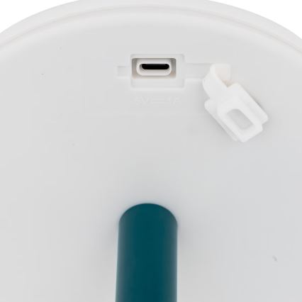Atmosphera - Udendørs LED bordlampe m. RGBW-farver genopladelig ZACK LED/3,7V 1200 mAh IP44 turkis