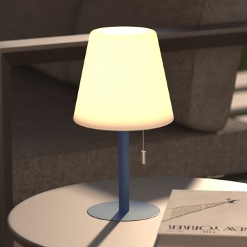 Atmosphera - Udendørs LED bordlampe m. RGBW-farver genopladelig ZACK LED/3,7V 1200 mAh IP44 turkis