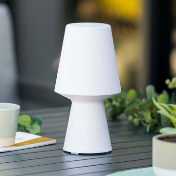 Atmosphera - Udendørs LED bordlampe m. touch-funktion dæmpbar WIZA LED/5V 23 cm IP44