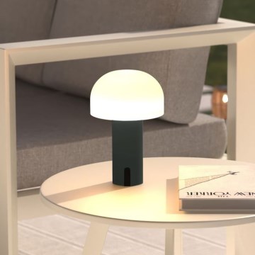 Atmosphera - Udendørs LED bordlampe m. touch-funktion genopladelig JANY LED/3,7V 22 cm 2200 mAh IP44 sort