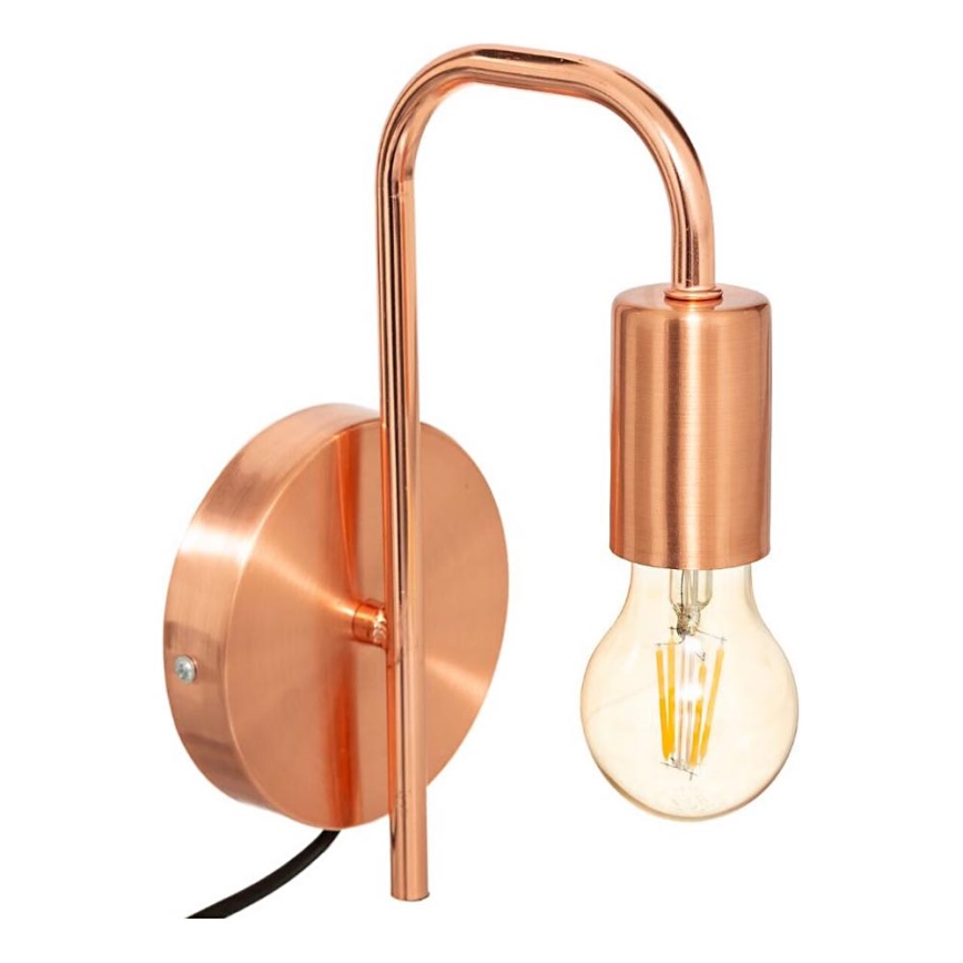 Atmosphera - Væglampe KELI 1xE27/40W/230V kobber