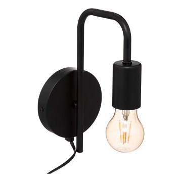 Atmosphera - Væglampe KELI 1xE27/40W/230V sort