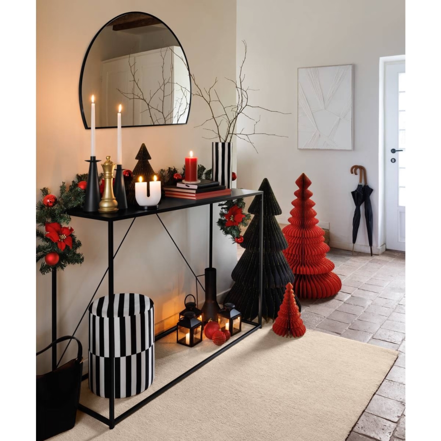 Atmosphera - Vægspejl ALICE 65x90 cm sort