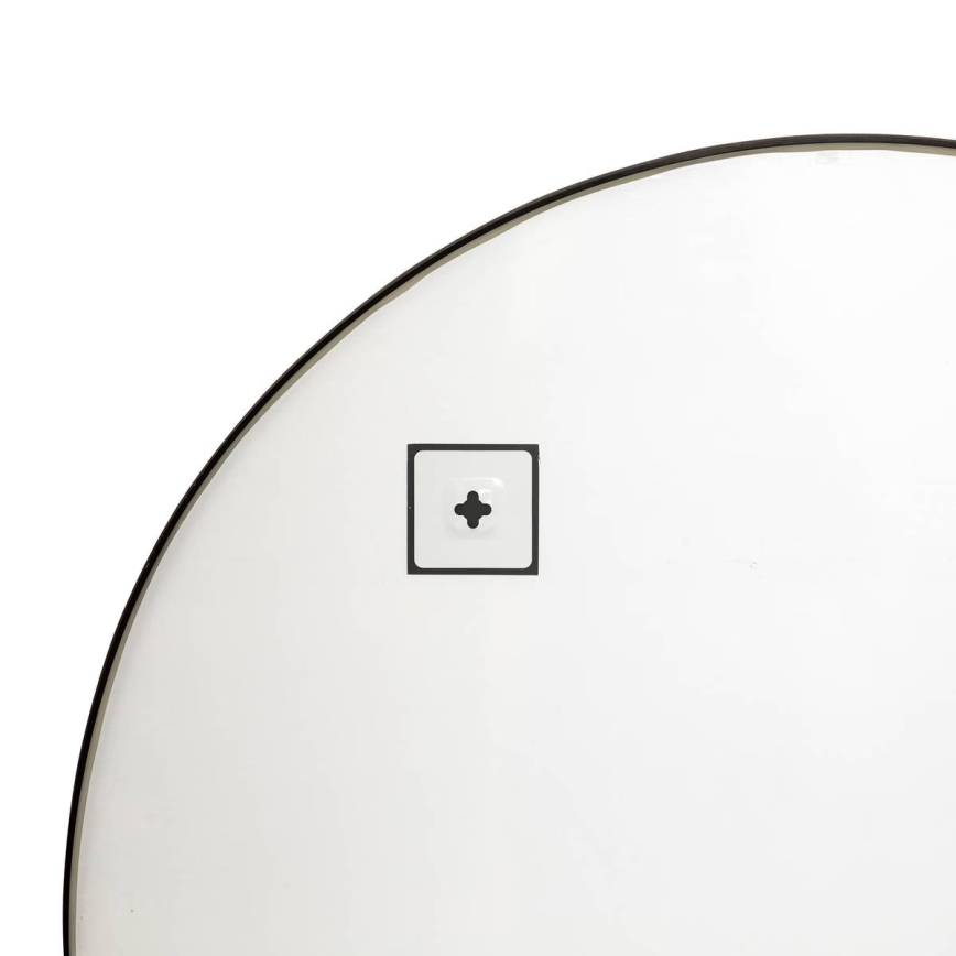 Atmosphera - Vægspejl ALICE 65x90 cm sort