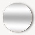 Atmosphera - Vægspejl ALICE diameter 110 cm guldfarvet