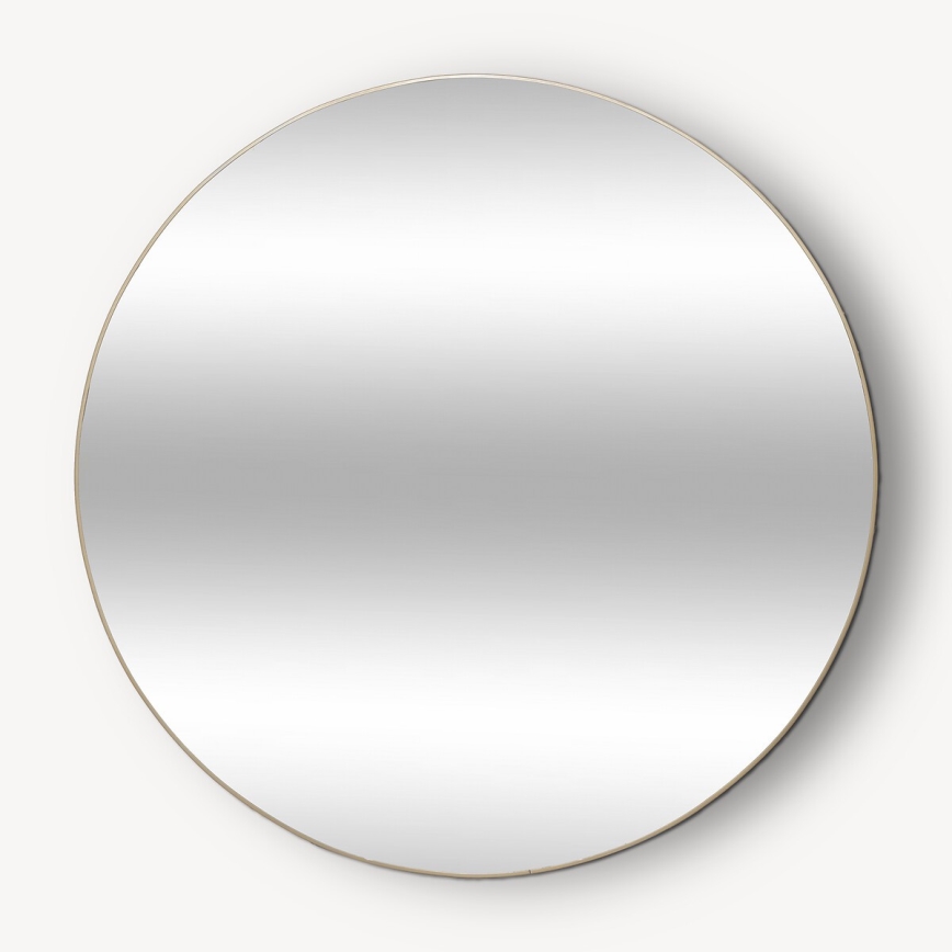 Atmosphera - Vægspejl ALICE diameter 110 cm guldfarvet