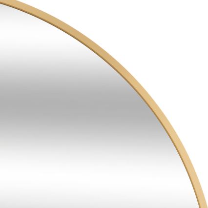 Atmosphera - Vægspejl ALICE diameter 70 cm guldfarvet