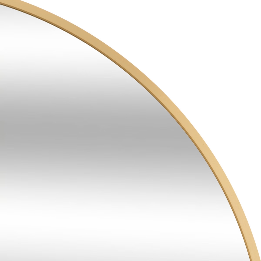 Atmosphera - Vægspejl ALICE diameter 70 cm guldfarvet