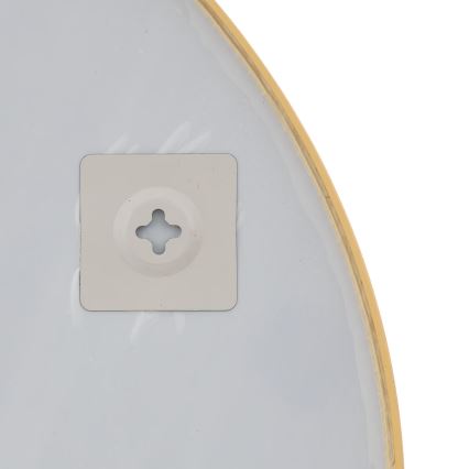 Atmosphera - Vægspejl ALICE diameter 70 cm guldfarvet