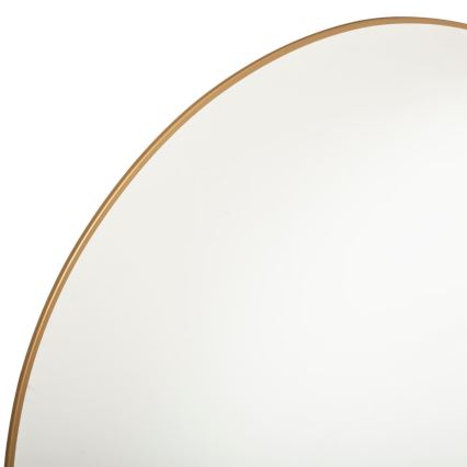 Atmosphera - Vægspejl ALICE diameter 76 cm guldfarvet