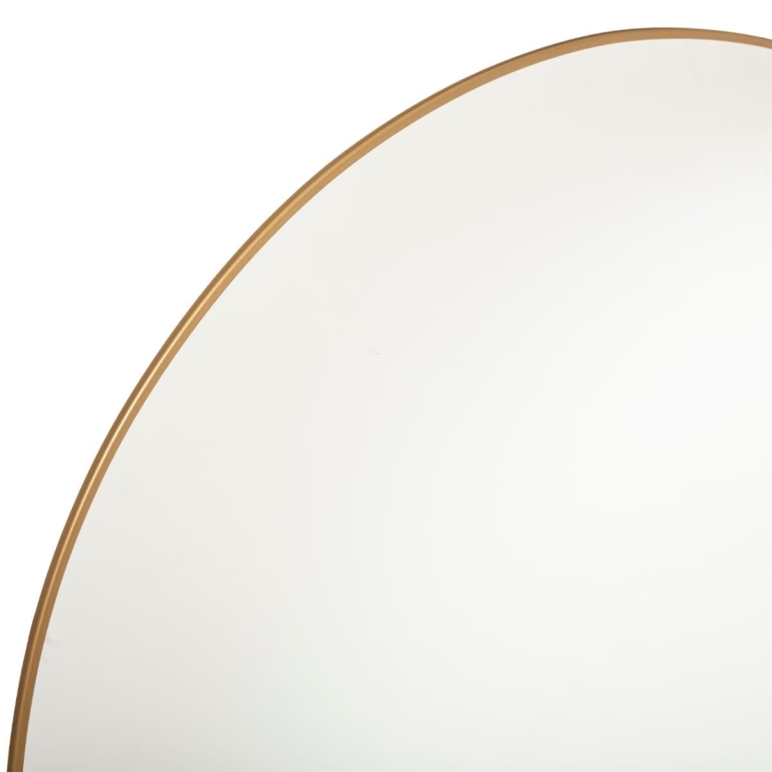 Atmosphera - Vægspejl ALICE diameter 76 cm guldfarvet