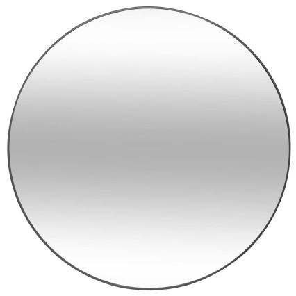 Atmosphera - Vægspejl ALICE diameter 76 cm sort