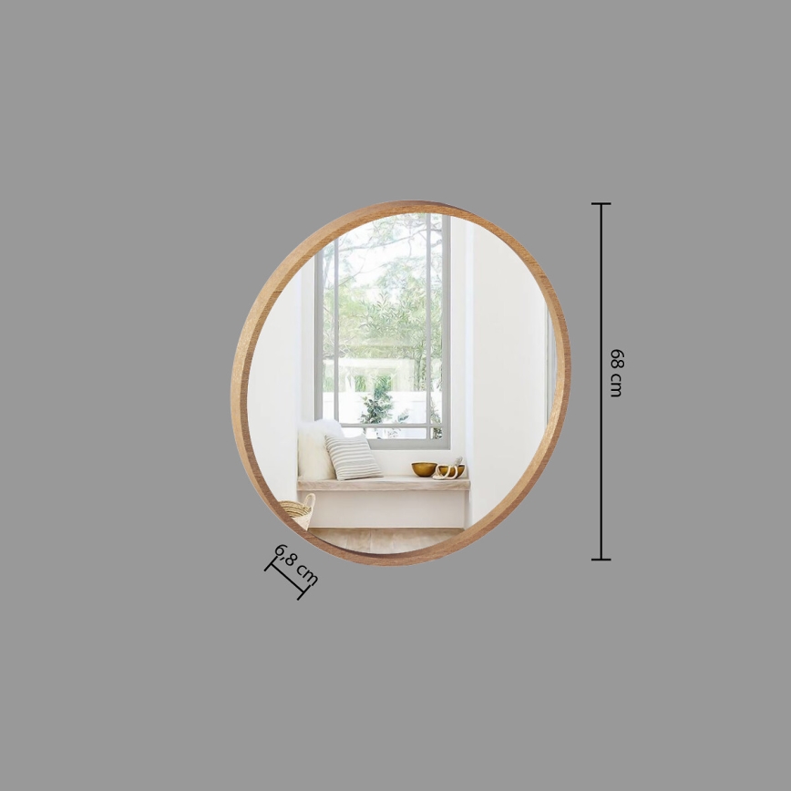 Atmosphera - Vægspejl LETIZIA diameter 68 cm