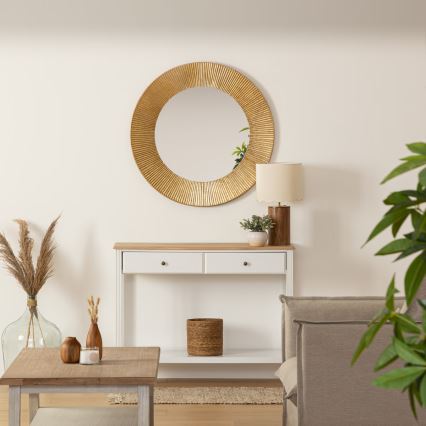 Atmosphera - Vægspejl MILDA diameter 90 cm