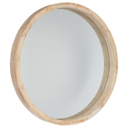 Atmosphera - Vægspejl OLAV diameter 52 cm kejsertræ