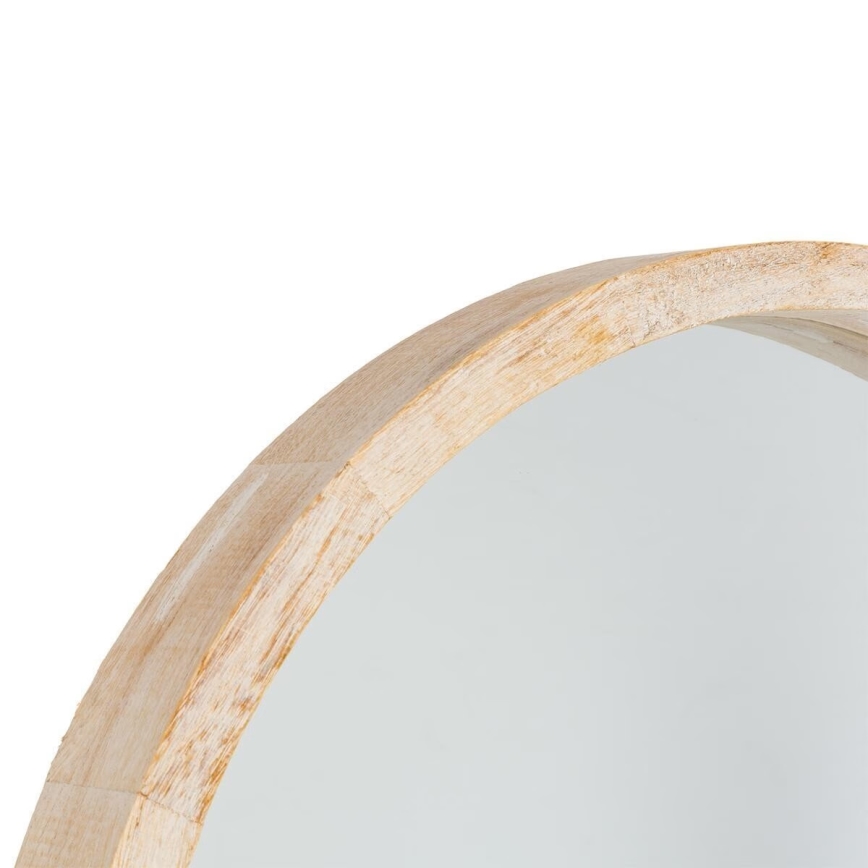 Atmosphera - Vægspejl OLAV diameter 52 cm kejsertræ
