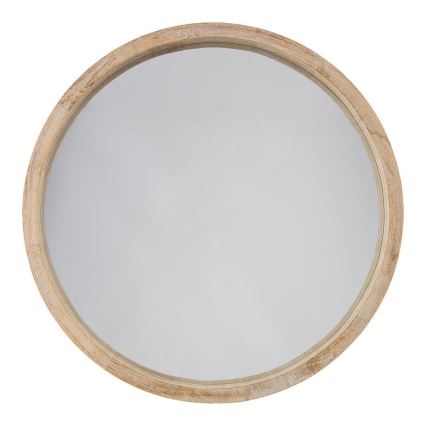Atmosphera - Vægspejl OLAV diameter 52 cm kejsertræ