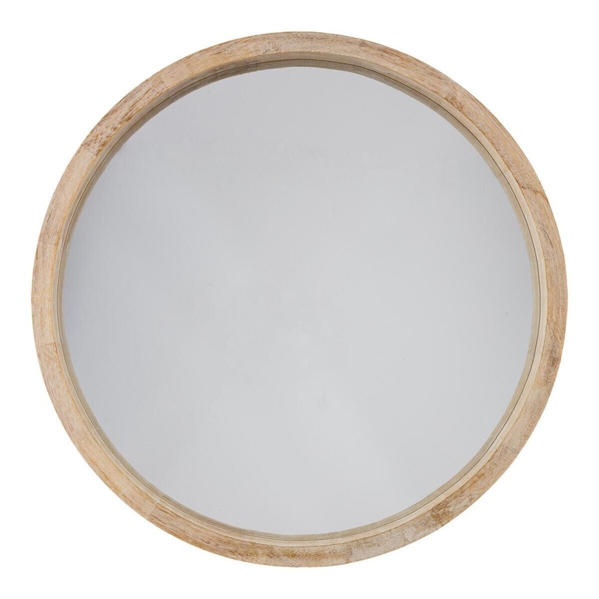 Atmosphera - Vægspejl OLAV diameter 52 cm kejsertræ