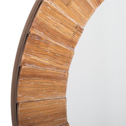 Atmosphera - Vægspejl PAMELA diameter 83 cm gran