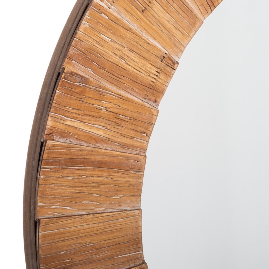 Atmosphera - Vægspejl PAMELA diameter 83 cm gran