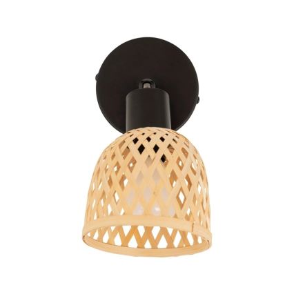 Atmosphera - Vægspot LIO 1xE14/25W/230V, bambus