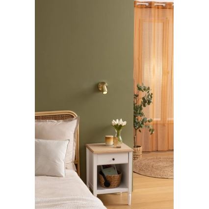 Atmosphera - Vægspot VICO 1xGU10/25W/230V guld
